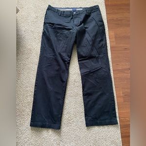 Mens Black Dockers Dress Pants 36x29